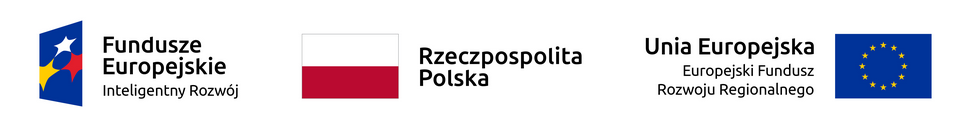 logo Funduszy Europejskich, flagi Rzeczypospolitej Polskiej i Unii Europejskiej