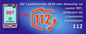 Oświęcim. Centrum Powiadamiania Ratunkowego w Krakowie przejmuje obsługę numeru alarmowego 997 z terenu województwa małopolskiego.