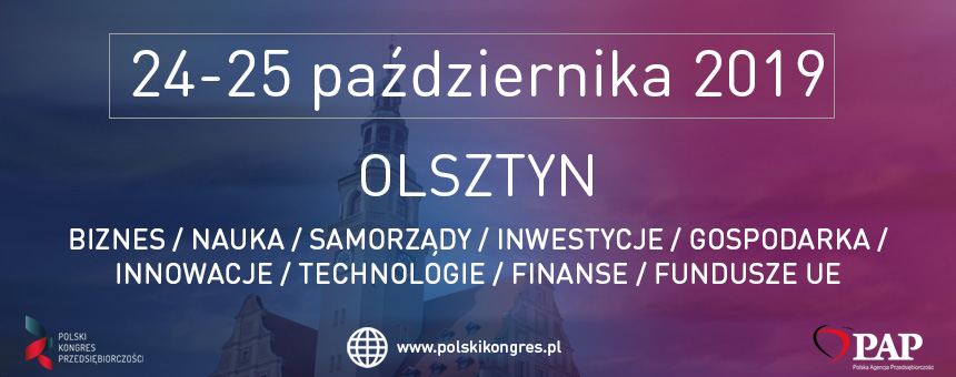 Baner - link do strony Polskiego Kongresu Przedsiębiorczości