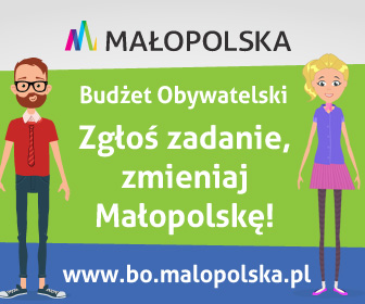 Plakat reklamujący Budżet Obywatelski Małopolski