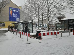 Oświęcim. Ledowe ekrany z informacją pasażerską na początek na czterech przystankach przy ul. Dąbrowskiego
