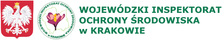 Logo Wojewódzkiego Inspektoratu Ochrony Środowiska w Krakowie