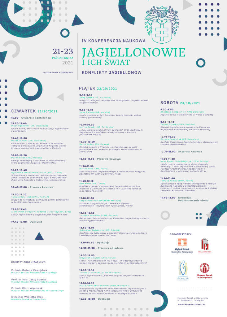 Program konferencji jagiellońskiej