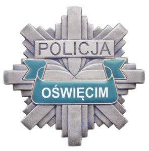 Logo policji Oświęcim