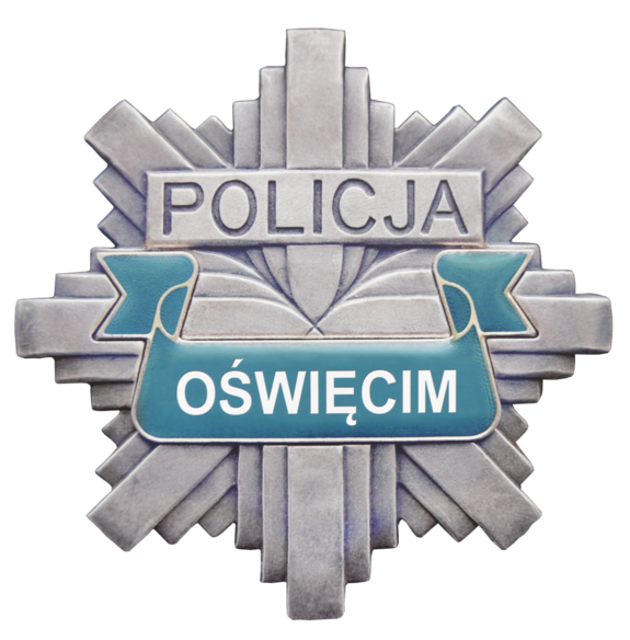 Logo policji Oświęcim