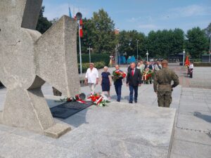 Oświęcim.  Uroczyście obchodzono 104. rocznicę Bitwy Warszawskiej oraz Święto Wojska Polskiego