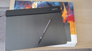 Element zestawu do nauczania zdalnego: tablet z rysikiem 